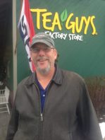Smiling Matt at Tea guys